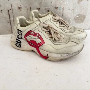 Rython Flaming Lip Sneakers